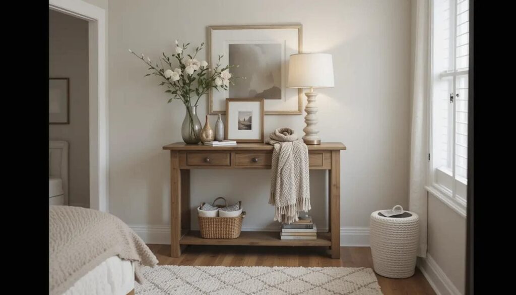 farmhouse console table