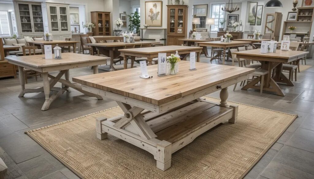 farmhouse table